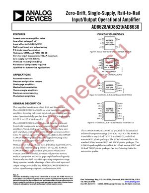 AD8628AR datasheet  